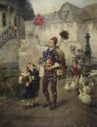 Fritz Beinke The toymaker of Nuremberg oil painting reproduction